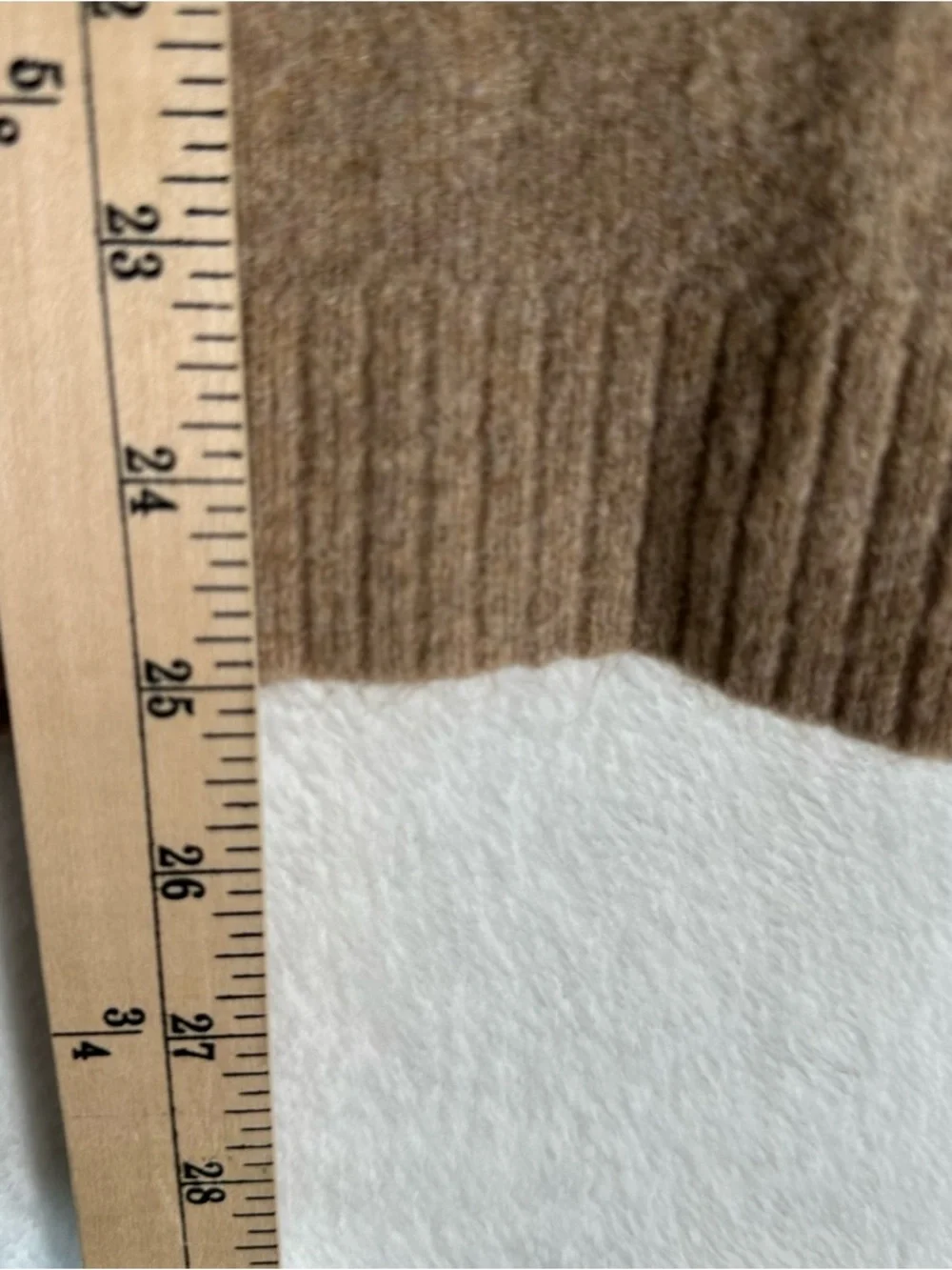 J.Crew Button Side Turtleneck Sweater Small Tan Camel Vented Hem‎ Supersoft